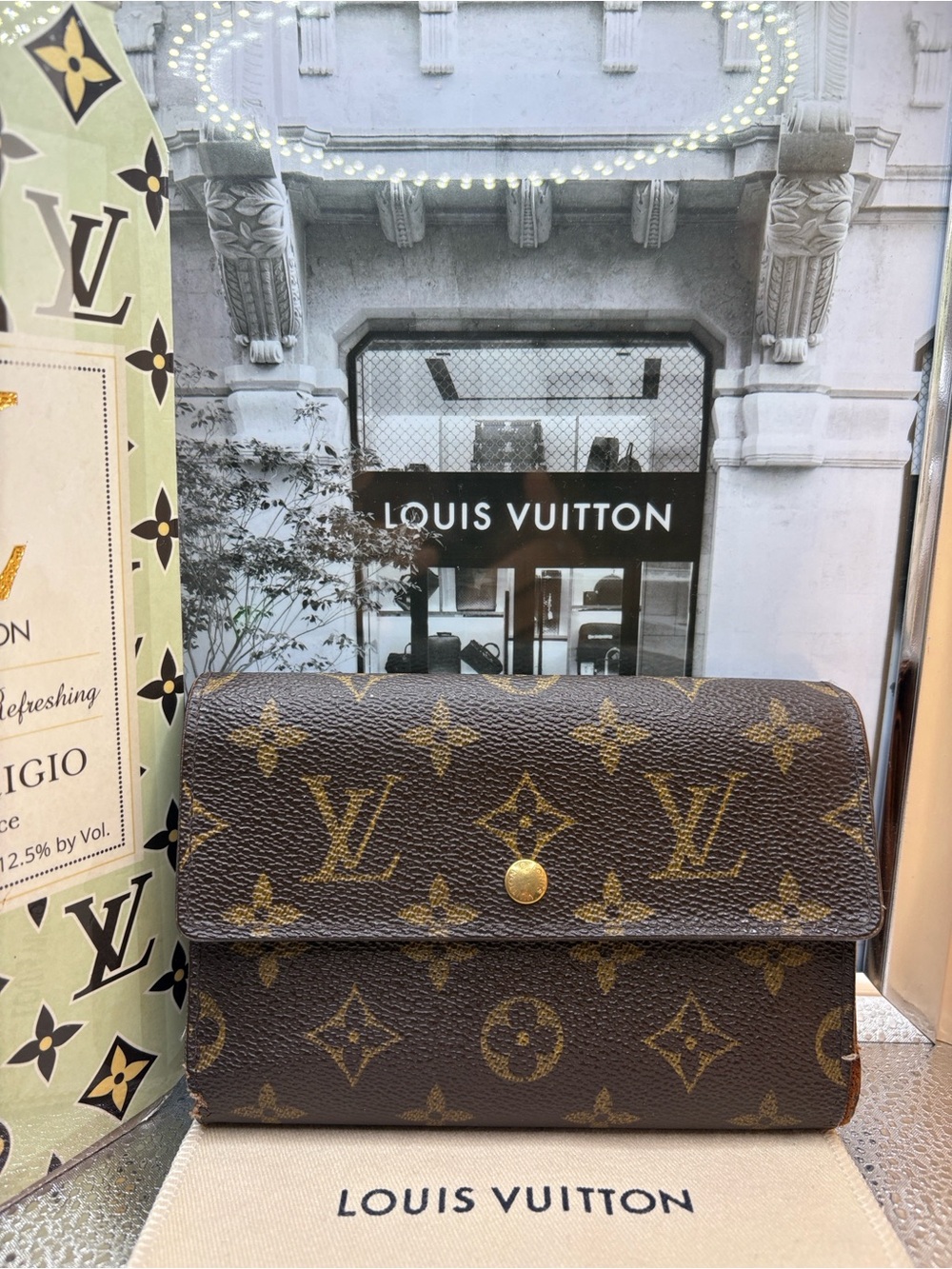 Louis Vuitton⭐️ Monogram Canvas Fold Wallet - GUC